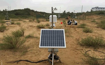 大型環(huán)境氣象觀測系統(tǒng)順利通過陜西省治沙研究所驗收